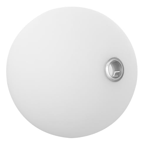 GETAJGHSD Rundglas Lampenschirm Vintage Ersatz Lampenabdeckung für Wand Decken und Pendelleuchten Lichtschutz Stilvoller Transparenter Lampenschirm für Zuhause von GETAJGHSD