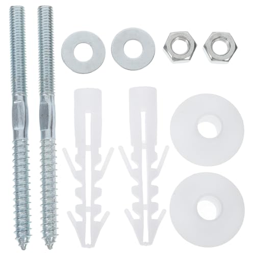 GETAJGHSD Schwere Langlebige Befestigungsschrauben Wandmontage von Waschbecken mit Unterlegscheiben Rostfrei Einfache Installation Stabiler Halt für Hängende Waschtische GETAJGHSD Schwere Langlebige Befestigungsschrauben Wandmontage von Waschbecken mit Unterlegscheiben Rostfrei Einfache Installation Stabiler Halt für Hängende Waschtische von GETAJGHSD