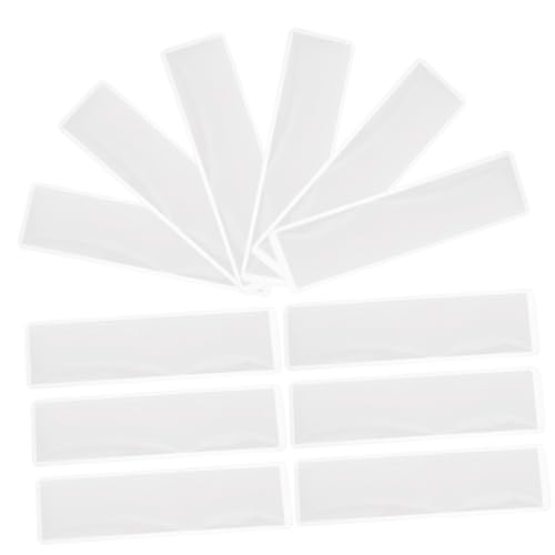 GETAJGHSD Teiliges Transparentes Wand Label mit Weißen Karten Selbstklebende Bibliotheks und Lageretiketten Kompakte Indexkartenhalter für Büro Schule Regal und Lager GETAJGHSD Teiliges Transparentes Wand Label mit Weißen Karten Selbstklebende Bibliotheks und Lageretiketten Kompakte Indexkartenhalter für Büro Schule Regal und Lager von GETAJGHSD