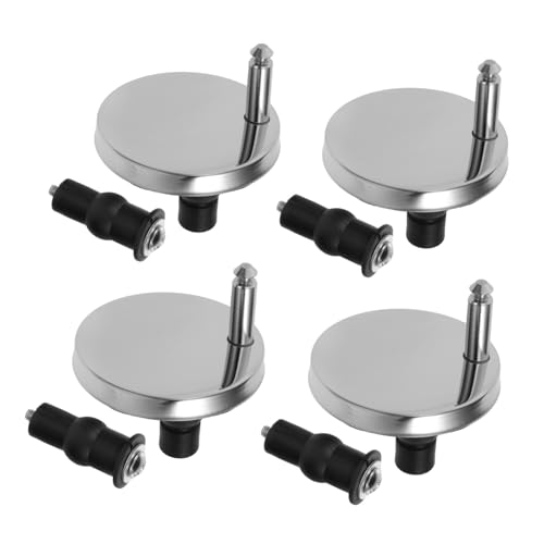 GETAJGHSD Toilettensitz Schrauben Teilig Gummi Erweiterungsbolzen Kunststoff Schnellverschluss Verstellbar Geräuschlos Befestigung für Wc Sitz Reparatur Zubehör von GETAJGHSD