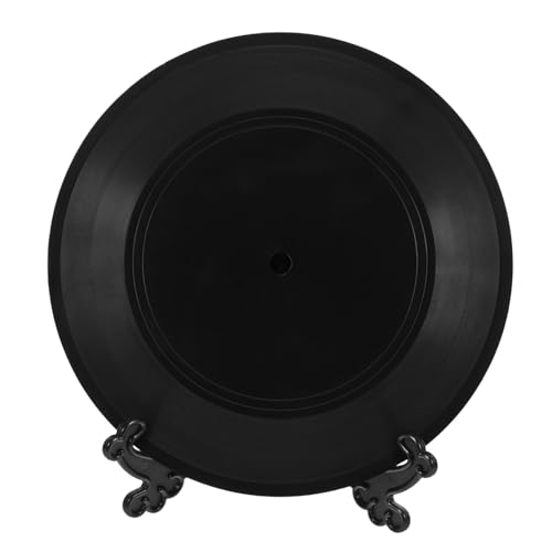 GETAJGHSD Vinyl Schallplatten Deko mit Ständer Retro Wanddekoration für Musikpartys und Wohnräume Langlebige Schallplatten Ornamente für Stilvolle Inneneinrichtung GETAJGHSD Vinyl Schallplatten Deko mit Ständer Retro Wanddekoration für Musikpartys und Wohnräume Langlebige Schallplatten Ornamente für Stilvolle Inneneinrichtung von GETAJGHSD