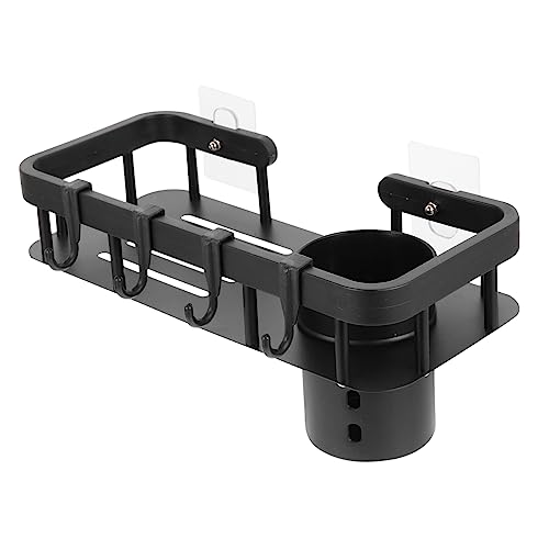 GETAJGHSD Wandregal Fürs Badezimmer Montiert Wand Aufbewahrungsregal Platzsparendes Lagerregal Multifunktionaler Halter Organizer Für Badutensilien Leicht Zu Reinigen Langlebiges Regal von GETAJGHSD