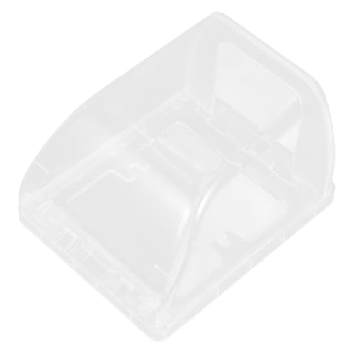 GETAJGHSD Wasserdichte Steckdosenbox Transparent Spritzschutz für Badezimmer Robustes und Feuchtigkeitsgeschütztes Material für Sichere Elektroinstallationen Feuchten Umgebungen GETAJGHSD Wasserdichte Steckdosenbox Transparent Spritzschutz für Badezimmer Robustes und Feuchtigkeitsgeschütztes Material für Sichere Elektroinstallationen Feuchten Umgebungen von GETAJGHSD
