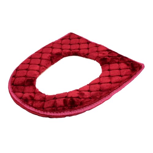 GETAJGHSD Weicher Dicker Wasserfester Wc Sitzbezug Flauschige Warme Toilettensitzauflage rutschfest Passend für Runde Toilettendeckel Einfach zu Reinigen Wiederverwendbar Komfortabel im GETAJGHSD Weicher Dicker Wasserfester Wc Sitzbezug Flauschige Warme Toilettensitzauflage rutschfest Passend für Runde Toilettendeckel Einfach zu Reinigen Wiederverwendbar Komfortabel im von GETAJGHSD