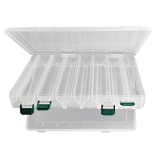 GETBSTOOP 14 GRID FISCHING Ködern Köder Haken Box Großkapazität doppelseitig Fischerei Tackle Storage Box Multifunktional for Fischhaken Köder falsches Köder GETBSTOOP 14 GRID FISCHING Ködern Köder Haken Box Großkapazität doppelseitig Fischerei Tackle Storage Box Multifunktional for Fischhaken Köder falsches Köder von GETBSTOOP