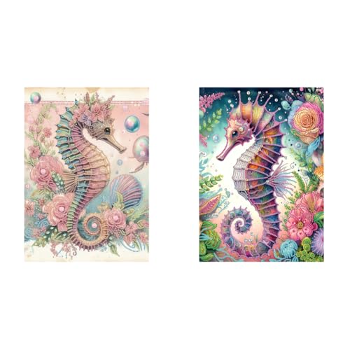 GETBSTOOP 5D DIY Partial Special geformtes Bohrer Diamant Malerei Kit Seahorse Dekor 30x40 cm GETBSTOOP 5D DIY Partial Special geformtes Bohrer Diamant Malerei Kit Seahorse Dekor 30x40 cm von GETBSTOOP