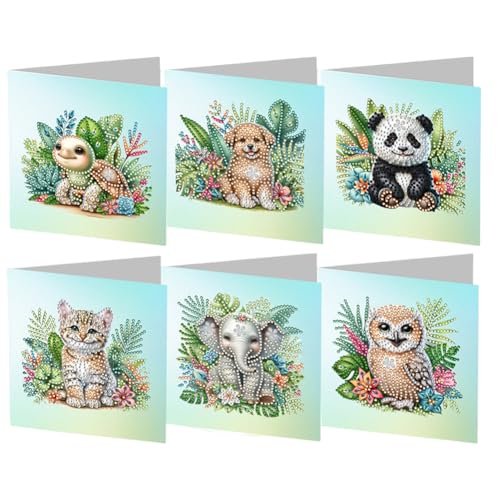 GETBSTOOP 6PCS Spezielle Form Cartoon DIY Malerei GETBSTOOP 6PCS Spezielle Form Cartoon DIY Malerei von GETBSTOOP