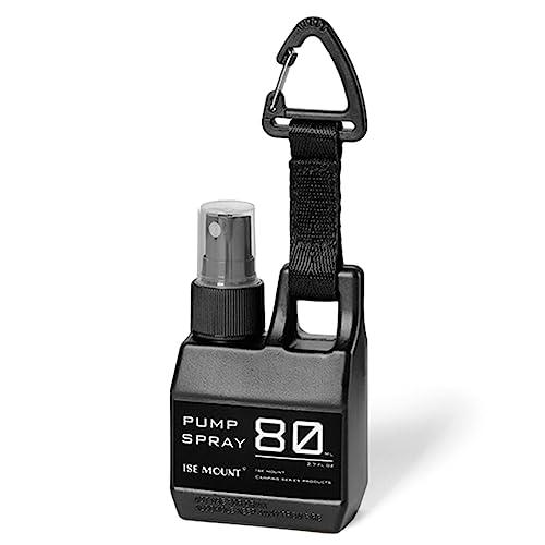 GETBSTOOP 80 ml leere kosmetische Behälter tragbare Zerstäuberflasche mit Karabiner Parfümfunktion fillbarer multifunktionaler Campingzubehör von GETBSTOOP