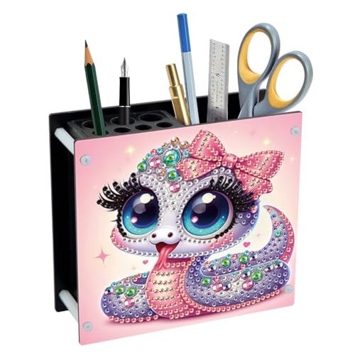 GETBSTOOP ACRYLIC Special Form DIY Malerei Bleistifthalter Organizer (Schlange) von GETBSTOOP