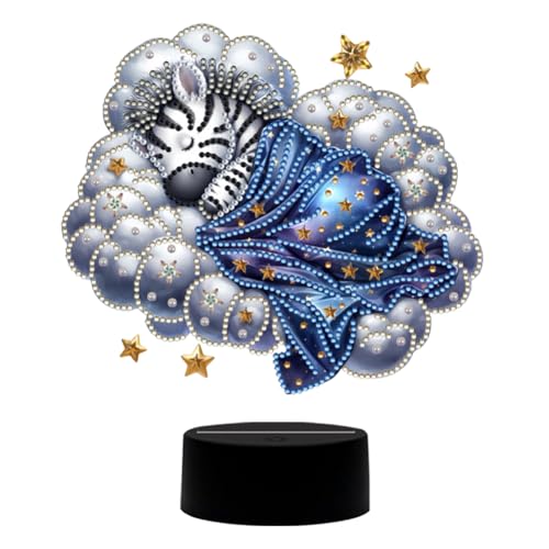 GETBSTOOP Acrylic doppelseitig Zebra Diamant Malmals Nachtlicht for Kunsthandwerk GETBSTOOP Acrylic doppelseitig Zebra Diamant Malmals Nachtlicht for Kunsthandwerk von GETBSTOOP