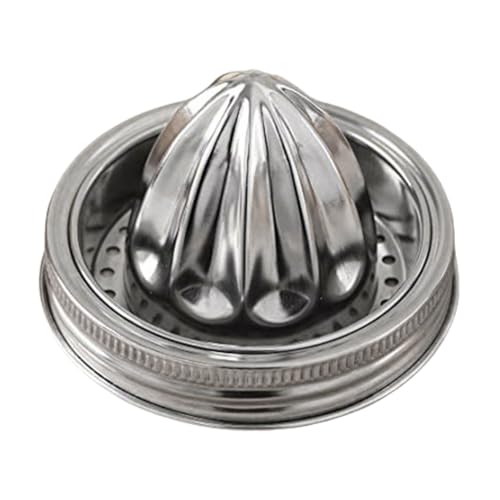 GETBSTOOP Edelstahlsaftdecker Deckel Zitrusreamer Zitronensaft Zitrus Zitronensaft Squeezer Manual Juicers Jaricer Deckel for Masongläser GETBSTOOP Edelstahlsaftdecker Deckel Zitrusreamer Zitronensaft Zitrus Zitronensaft Squeezer Manual Juicers Jaricer Deckel for Masongläser von GETBSTOOP
