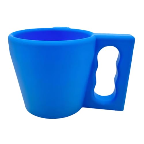 GETBSTOOP ICE CROMS Pint Halter Isolierter Becherhalter mit Löffelhalter (blau) von GETBSTOOP