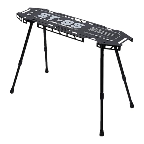 GETBSTOOP Outdoor Folding IGT Camping Table mit Einstellbarer Höhe tragbarer Picknick -Schreibtisch Aluminiumtisch for Innen- und Outdoor -Picknick BBQ Hinterhöfe Strand von GETBSTOOP