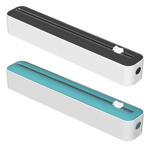 GETBSTOOP -Plastik -Wrap -Spender mit Cutter Magnetic Cling Film Cutter (grün) von GETBSTOOP