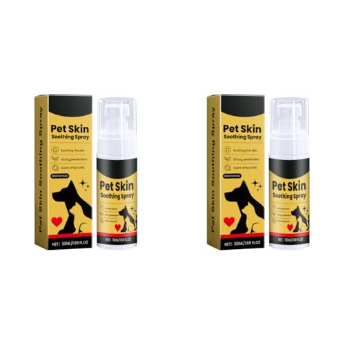 GETBSTOOP Zoomie Spray for Hunde, Hautbehandlungsspray for Haustiere, Hot Spot Spray for Hunde, Juckreizlindernde Sprays & Hot Spot Behandlung, Hilft bei Allergien und trockener, juckender Haut von GETBSTOOP