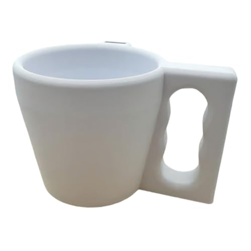 Getbauop Ice Cream Pint Halter Isolierter Becherhalter mit Löffelhalter (weiß) von GETBSTOOP
