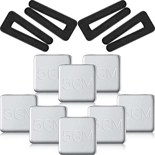 4 SäTze Decken Ventilator Blatt Ausgleichs Satz Ventilator Gewichtsausgleichs Satz Inklusive Ausgleichs Clip und Selbstklebendem 5 Gewicht Metall von GETOUT