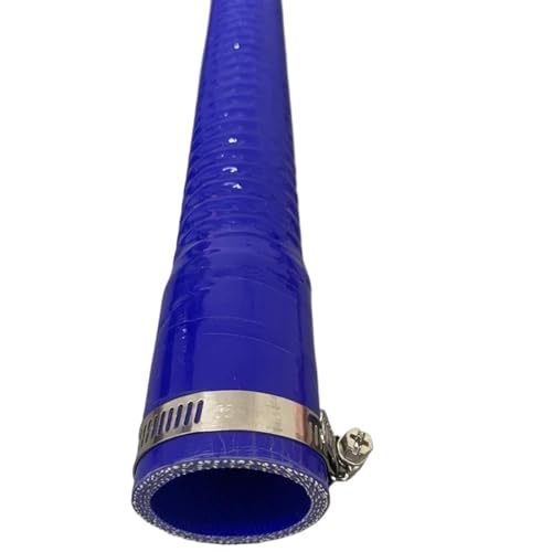 Auto Lufteinlass Ansaugschlauch Länge 600 Mm Innendurchmesser 30–1000 Mm Automobil-Luftansaugschlauch Auto-Luftansaugschlauch Und 2 Klemmen Luftansaugrohr(Blue,ID 50mm) von GETPZPZHMQ