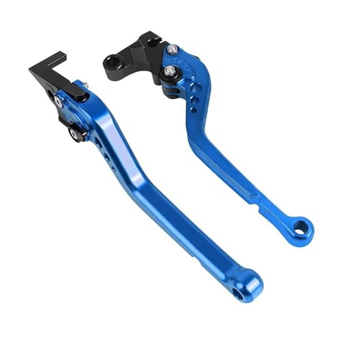 Kupplung Bremshebel Für Z650 2017-2019 Für Z900 2017-2024 Für VERSYS1000 Für VERSYS 650 2015-2019 Motorrad Kurzer Langer Bremskupplungshebel(Long-blue) von GETPZPZHMQ