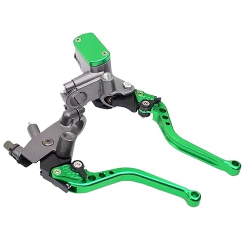 Motorrad Bremskupplungshebel 22 Mm 7/8'' Motorradgriff Bremsleitung Kupplungshebel Kupplung Bremshebel(Gray green) von GETPZPZHMQ
