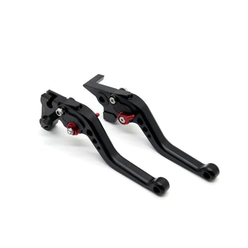 Motorrad Bremskupplungshebel Bremskupplungshebel Für NC700 Für NC750 S/X Für CTX700 Für CTX750 Für CB400 Für CB750 Motorrad Einstellbar Kupplung Bremshebel(Black 2) von GETPZPZHMQ