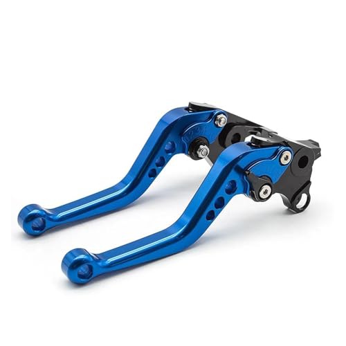 Motorrad Bremskupplungshebel Für 650 Interceptor Für Continental Für INT-650 Für GT650 Für GT 650 Einstellbare Motorrad Bremse Kupplung Hebel(Blue 147mm) von GETPZPZHMQ