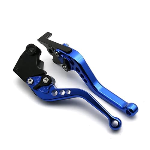 Motorrad Bremskupplungshebel Für CBR600RR Für F5 Für CBR 1000 RR Für CBR1000RR Für Fireblade SP Motorrad Griff Lange/Kurze Bremse Kupplung Hebel Kupplung Bremshebel(Short blue) von GETPZPZHMQ