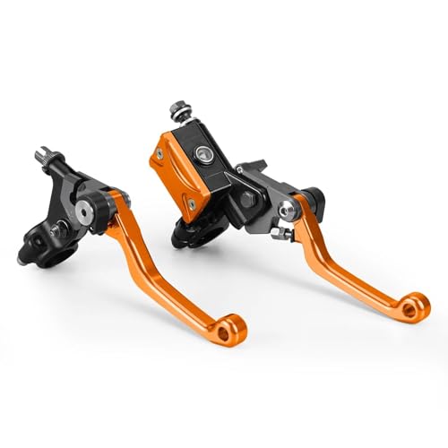 Motorrad Bremskupplungshebel Für CR80R Für 85R Für CRF125F Für CRF150R Für CR125R Für 250R Für CRF250R Für CRF450R Für CRF250X Für CRF450X Für CRF230F(Orange) von GETPZPZHMQ