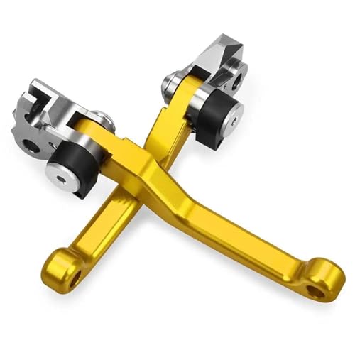 Motorrad Bremskupplungshebel Für CRF250R Für CRF-250R Für CRF-250 R Für CRF 250R Für CRF 250 R Faltbare Pivot Bremskupplungshebel Kabel Hebel Griff Kupplung Bremshebel(A pair gold) von GETPZPZHMQ