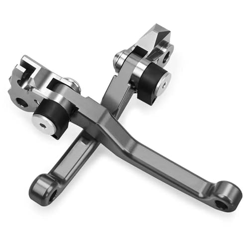 Motorrad Bremskupplungshebel Für CRF250R Für CRF-250R Für CRF-250 R Für CRF 250R Für CRF 250 R Faltbare Pivot Bremskupplungshebel Kabel Hebel Griff Kupplung Bremshebel(A pair gray) von GETPZPZHMQ