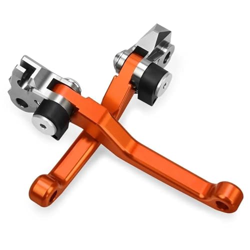 Motorrad Bremskupplungshebel Für CRF250R Für CRF-250R Für CRF-250 R Für CRF 250R Für CRF 250 R Faltbare Pivot Bremskupplungshebel Kabel Hebel Griff Kupplung Bremshebel(A pair orange) von GETPZPZHMQ