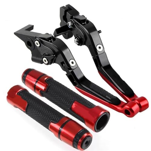 Motorrad Bremskupplungshebel Für Für Xj6 Für Xj 6 Für Xj6n 2009-2015 Motorrad Bremse Kupplung Hebel Ausziehbar + Handvers Lenker Hand Kupplung Bremshebel(Blackred) von GETPZPZHMQ