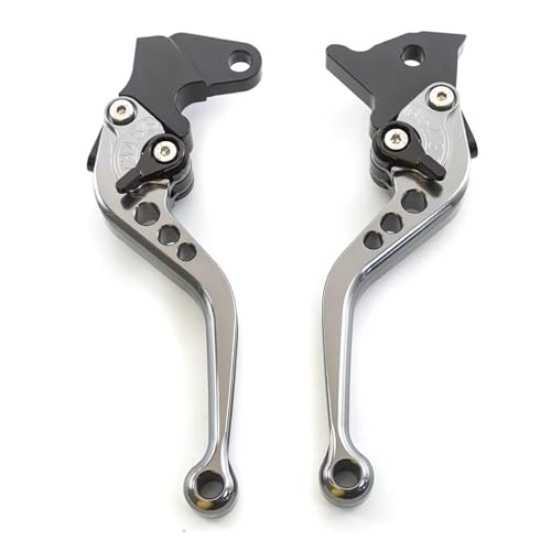 Motorrad Bremskupplungshebel Für GSXR600 Für GSXR750 Für GSX-R Für GSXR 600 750 2006-2010 Für GSXR1000 2005-2006 Motorradbremskupplungshebel(147mm Gray) von GETPZPZHMQ