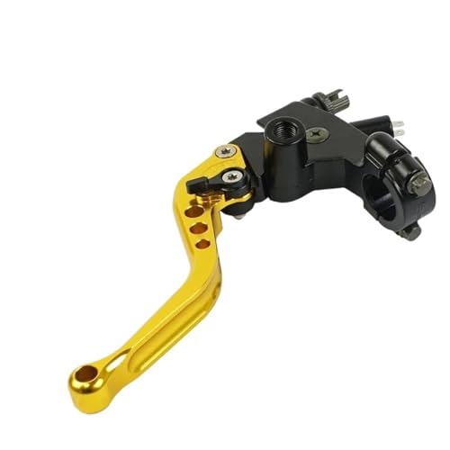 Motorrad Bremskupplungshebel Für Grom Für MSX125 Motorrad Linken Hebel Kupplung Kabel Linie(Gold) von GETPZPZHMQ