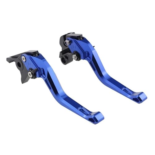 Motorrad Bremskupplungshebel Für Hayabusa Für GSX1340R Für GSX-1340R Für GSX 1340R 2021 2022 2023 Kurze Bremse Kupplungshebel Einstellbare Griff Set(B-Blue) von GETPZPZHMQ