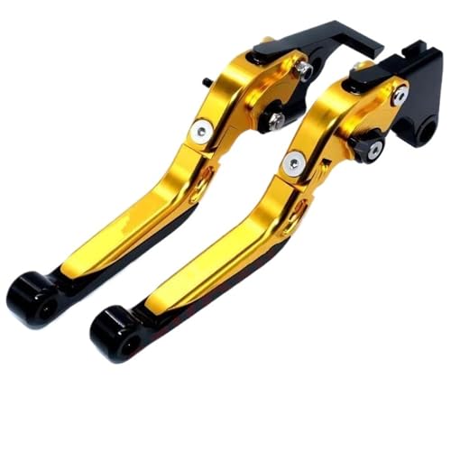 Motorrad Bremskupplungshebel Für MT-09 Für MT09 SP Für MT FZ 09 2022 2023 2024 Klappbare Bremskupplungshebel Motorrad Einstellbar Ausziehbar Kupplung Bremshebel(K) von GETPZPZHMQ