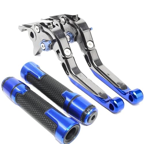 Motorrad Bremskupplungshebel Für RC51 Für RVT1000 Für SP-1 Für SP-2 2000-2006 Motorrad Bremse Kupplung Hebel Lenker Grip Griff Handgriffe Kupplung Bremshebel(TitaniumBlue) von GETPZPZHMQ