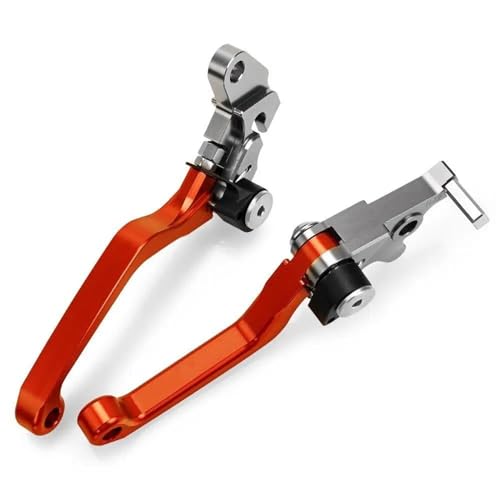 Motorrad Bremskupplungshebel Für Suzuki Für DRZ400S Für DRZ400SM 2000-2017 Motorrad DirtBike Dirt Bike Motocross Pivot Bremse Kupplung Hebel Kupplung Bremshebel(A pair orange) von GETPZPZHMQ