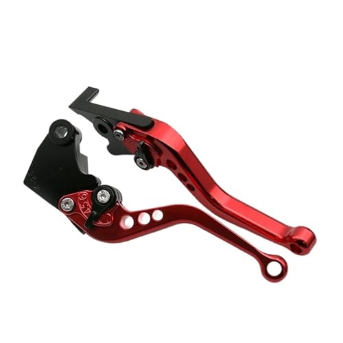 Motorrad Bremskupplungshebel Für VT 750 Für VT750 Für Phantom Für Schatten Für Fury Für VTX 1300 CX Für VTX1300 Für VTX1300CX Bremse Kupplung Hebel Kupplung Bremshebel(Short red) von GETPZPZHMQ