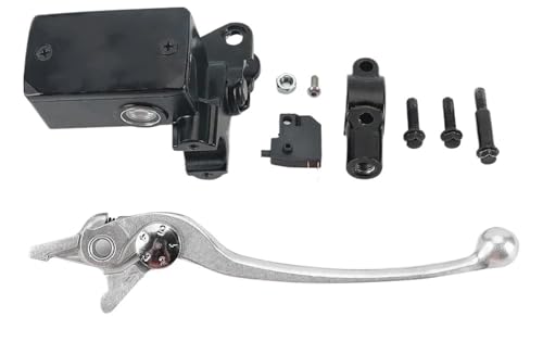 Motorrad Bremskupplungshebel Für Versys 650 1000 Für ZR750 Für ZR7 Für EX650 Für ER650 Bremse Master Zylinder Pumpe Hebel Sensor Spiegel Adapter Kupplung Bremshebel(Pump Lever Adapter) von GETPZPZHMQ