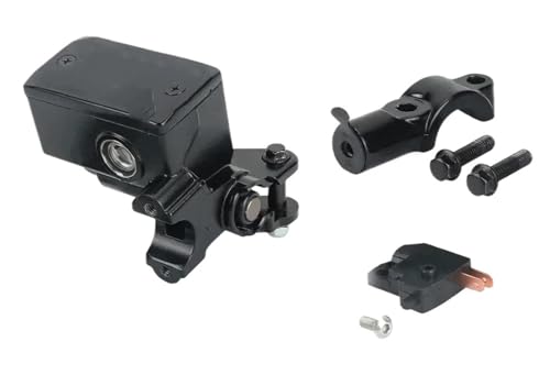 Motorrad Bremskupplungshebel Für Versys 650 1000 Für ZR750 Für ZR7 Für EX650 Für ER650 Bremse Master Zylinder Pumpe Hebel Sensor Spiegel Adapter Kupplung Bremshebel(Pump and Adapter) von GETPZPZHMQ
