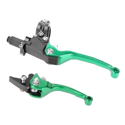 Motorrad Bremskupplungshebel Für XSR Für 700 Für 900 Motorrad Griff Anti-fallen Brems Griff Kupplung Modifiziertes Zubehör Kupplung Bremshebel(Green) von GETPZPZHMQ