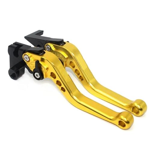 Motorrad Bremskupplungshebel Für Z750 Für Z 750 Für F14 Für K750 2004 2005 2006 Motorradzubehör Aluminium-Kurzbremskupplungshebel(E) von GETPZPZHMQ
