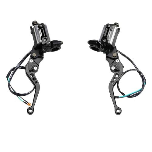 Motorrad Bremskupplungshebel Für Z900 Für Z900RS Für Z 900 Für Z 900RS Für Z 900 RS Bremspumpe Hebel Griff Hydraulische Kupplung Pumpe Hauptzylinder Schlauch Kupplung Bremshebel(Black) von GETPZPZHMQ