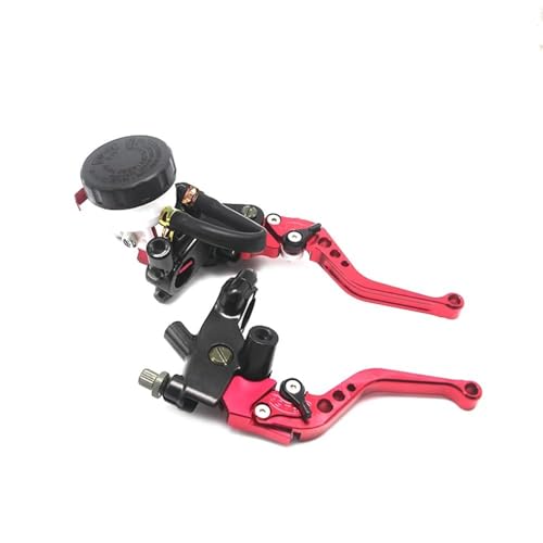 Motorrad Bremskupplungshebel Motorrad 7/8" 22mm Kupplungshebel Hauptzylinder-Reservoir-Griffhebel Für Kawasaki-Teile Kupplung Bremshebel von GETPZPZHMQ