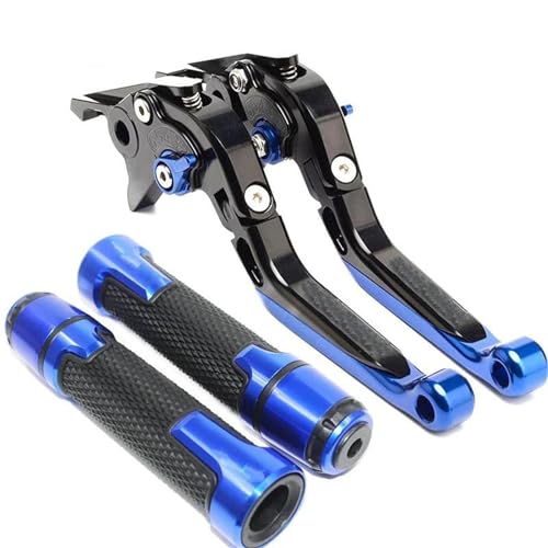 Motorrad Bremskupplungshebel Motorrad Bremshebel Griff Lenker Handgriffe Für Für FZR1000 Für FZR 1000 Einstellbare Bremse Kupplung Hebel Kupplung Bremshebel(BlackBlue) von GETPZPZHMQ