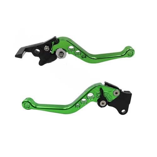 Motorrad Bremskupplungshebel Motorrad-einstellbarer Modifikations-Kupplungstrommel-Bremshebelgriff Kupplung Bremshebel(Green) von GETPZPZHMQ