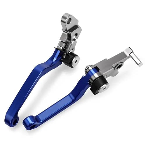 Motorrad Bremskupplungshebel Pivot Bremse Kupplung Hebel Für Suzuki Für Drz400 2000-2017 2016 2015 Motorrad Zubehör Dirt Pit Bike Griff Kupplung Bremshebel(A pair blue) von GETPZPZHMQ