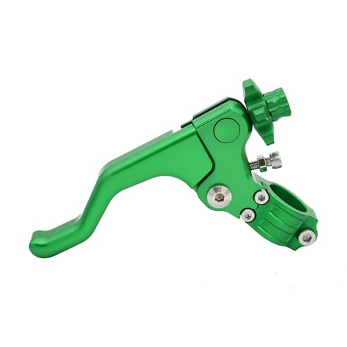 Motorrad Bremskupplungshebel Universal Motorrad Kupplung Und Handbremse Motorrad Kurz Kupplung Hebel(Green) von GETPZPZHMQ