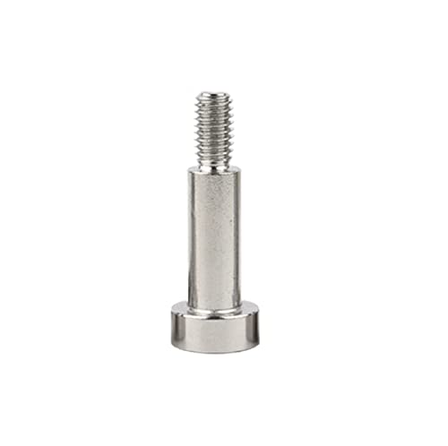 Edelstahl-Schulterschraube, M2 M2,5 M3 M4 M5 ~ M16 Innensechskantschraube 304, Begrenzungsschraube, Topfkopf-Lagerschraube (Farbe: 4 mm (5 Stück), Größe: (D3) M2,5) (Farbe: 5 mm (5 Stück), Größe : (D von GETREY